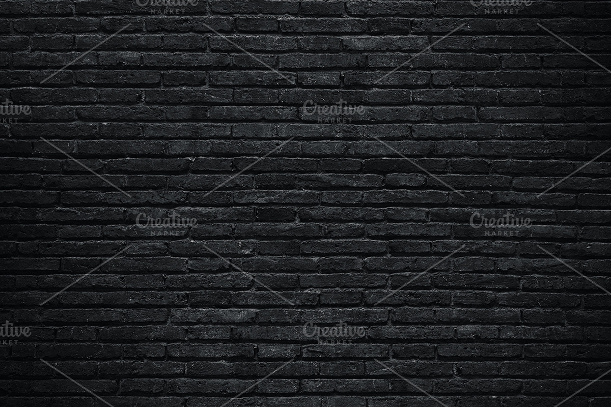 Black brick wall, a Texture Graphic by SFCRCH MOCKUPS (Photo 1 of 2)