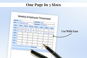 Time Tracking Printable For Employee