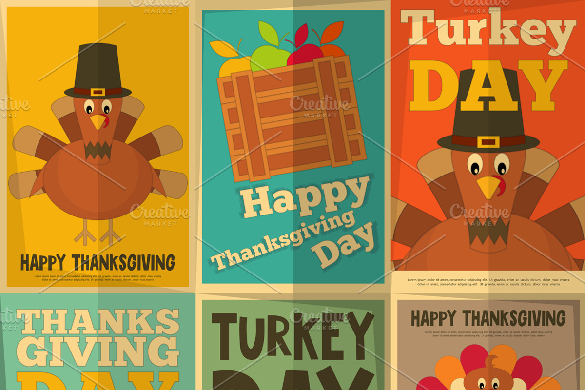 Thanksgiving Day, an Animal Illustration by ELFIVETROV DESIGN (Photo 1 of 3)
