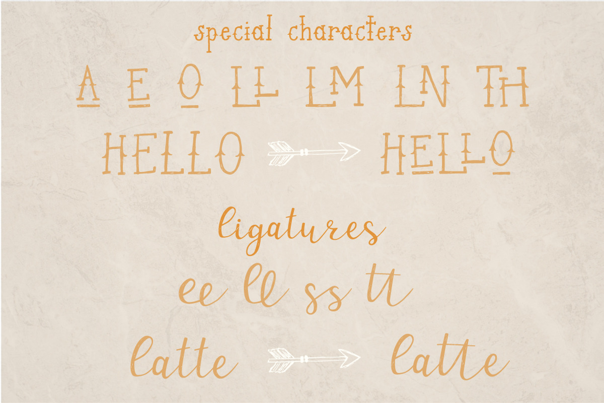Dusky Pines Font Duo + Illustrations, a Script Font by Kellie Jayne Studio (Photo 11 of 12)