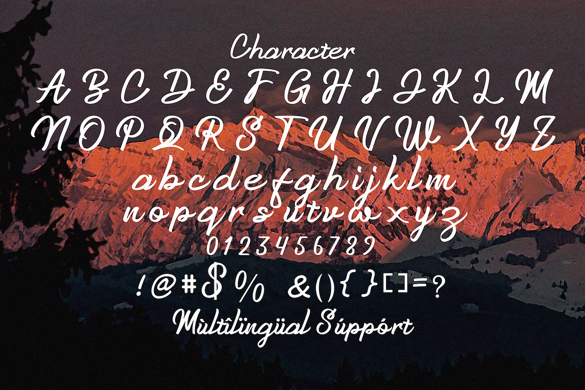 Anzim - Signature Script Font, a Script Font by StringLabs (Photo 11 of 11)
