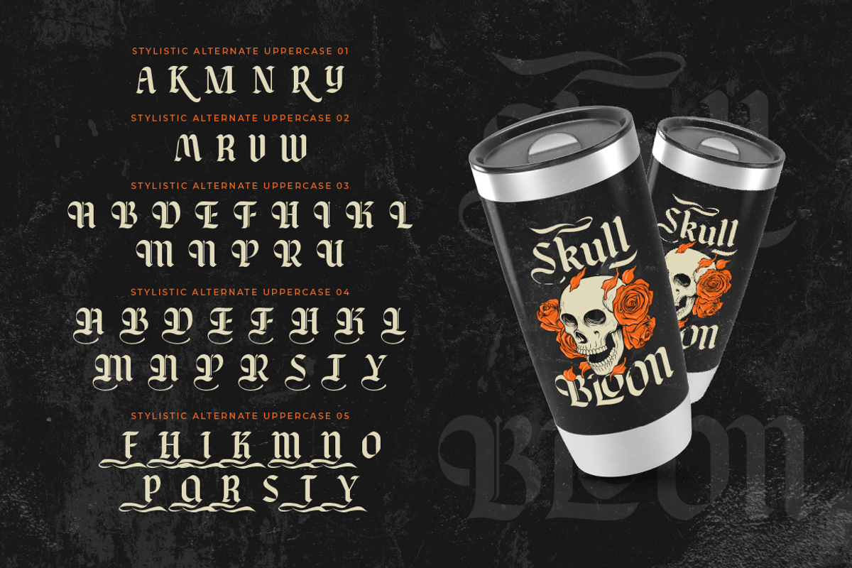 Beltino, a Blackletter Font by Artisan Themes (Photo 8 of 11)
