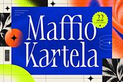 Maffio Kartela - Experimental Serif, a Serif Font by figuree studio (Thumbnail 1 of 10)
