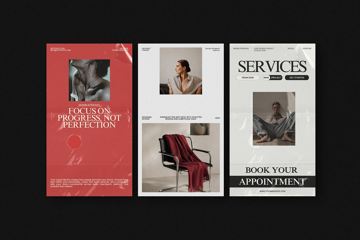 ZUNO | Social Media Kit Bundle, a Social Media Template by The Aesthetic Studio (Photo 2 of 10)