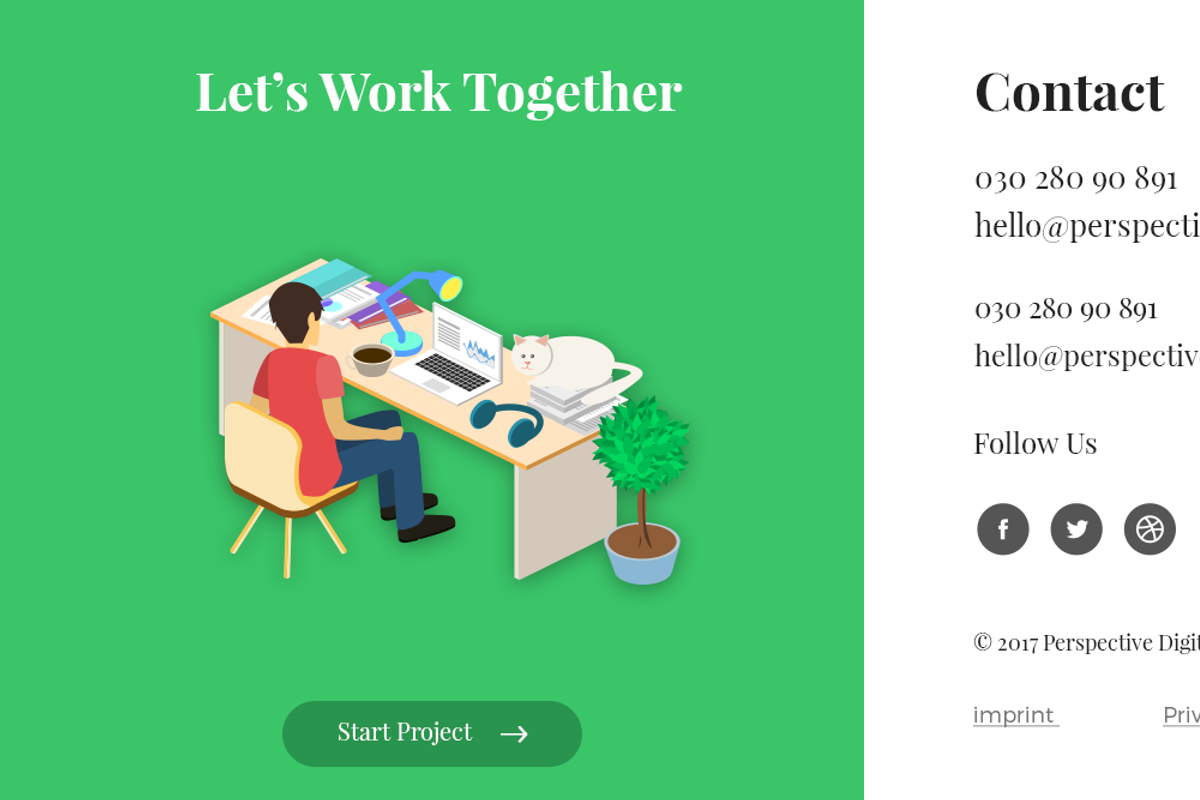 Ramro Web UI Kit - Contact us, an UI Kit Template by Danfe Designs (Photo 10 of 11)