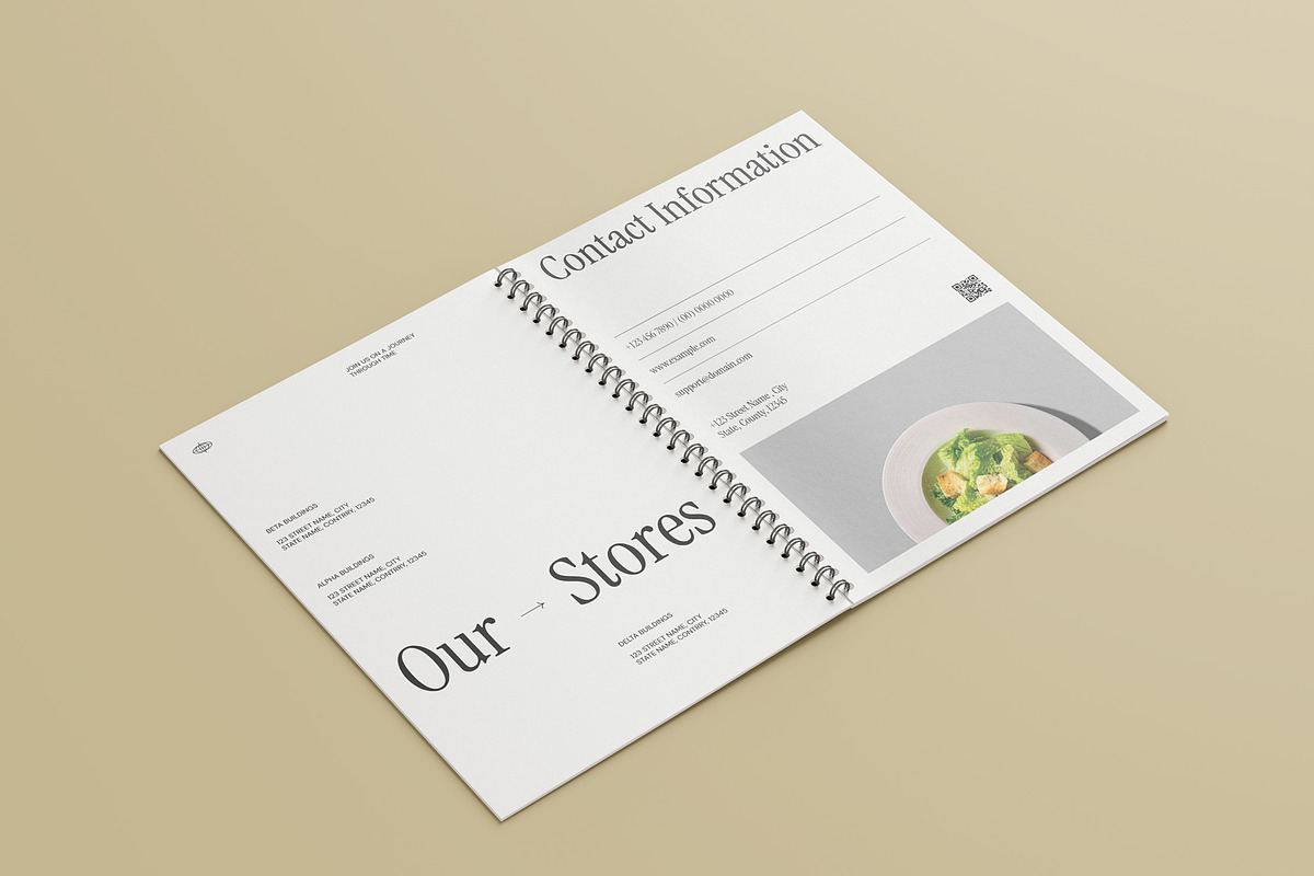 Nostalgic Menu Book - Menew, a Brochure Template by fakhroo (Photo 17 of 18)