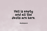 Moonspell Font - A Wavy Font, a Handwritten Font by Beck McCormick (Thumbnail 4 of 10)