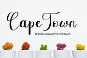 Cape Town, a Script Font by Canden Meutuah (Thumbnail 1 of 7)