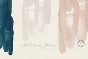 Brush Strokes in 17 Modern Colors, a Texture Graphic by Basia Stryjecka (Thumbnail 7 of 21)