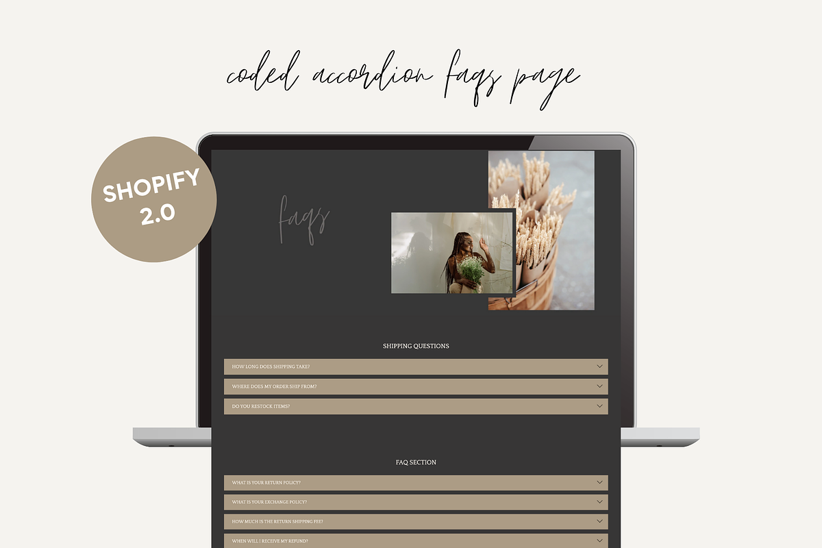 Shopify Template | Classic Romance, a Templates & Theme by Easy Website Themes (Photo 4 of 9)