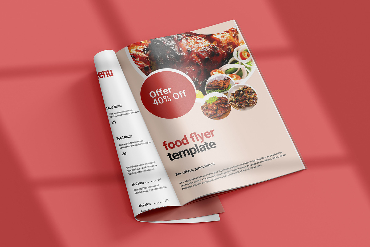 The Best Delicious Food Template, a Stationery Template by Creatiya Type (Photo 3 of 6)