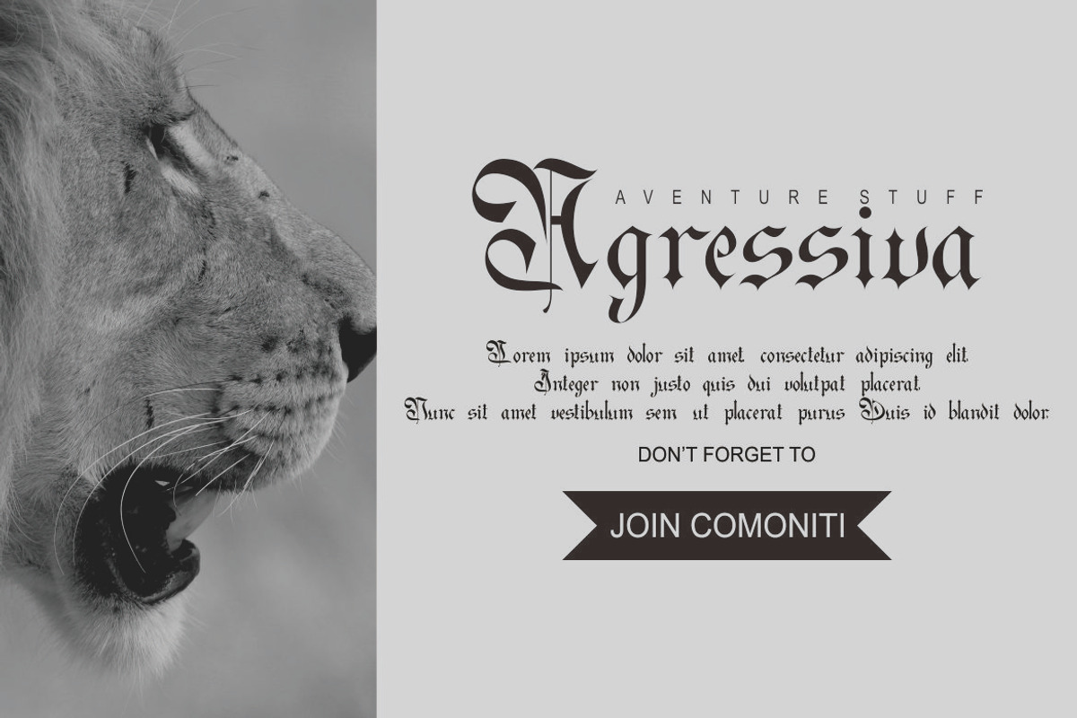 Selennia, a Blackletter Font by Kenrichi (Photo 4 of 7)