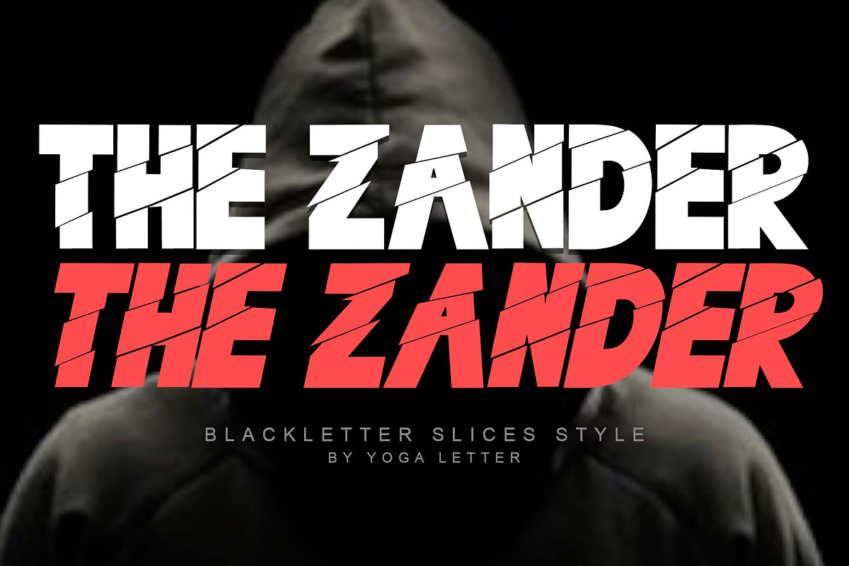 The Zander, a Blackletter Font by Yoga Letter (Photo 1 of 9)