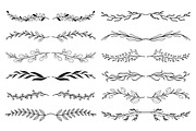 Hand Drawn Floral Dividers Pack, a Decorative Illustration by alexdndz (Thumbnail 6 of 6)