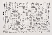 Line art Wine and Dine collection, an Object Illustration by RaDavCrafts (Thumbnail 3 of 15)