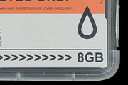 SD memory cards & cases mock-up, a Product Mockup by Rainy Day (Thumbnail 5 of 9)