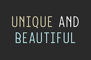 BERNAT - Unique Display Font, a Sans Serif Font by Designova® (Thumbnail 9 of 10)