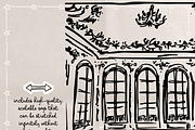 French Clipart, Paris Society Set, an Object Illustration by The October Creative (Thumbnail 3 of 6)