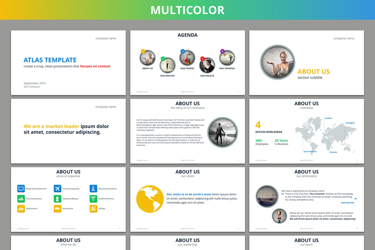 ATLAS PowerPoint Template, a Presentation Template by HuskyHouse (Photo 10 of 10)