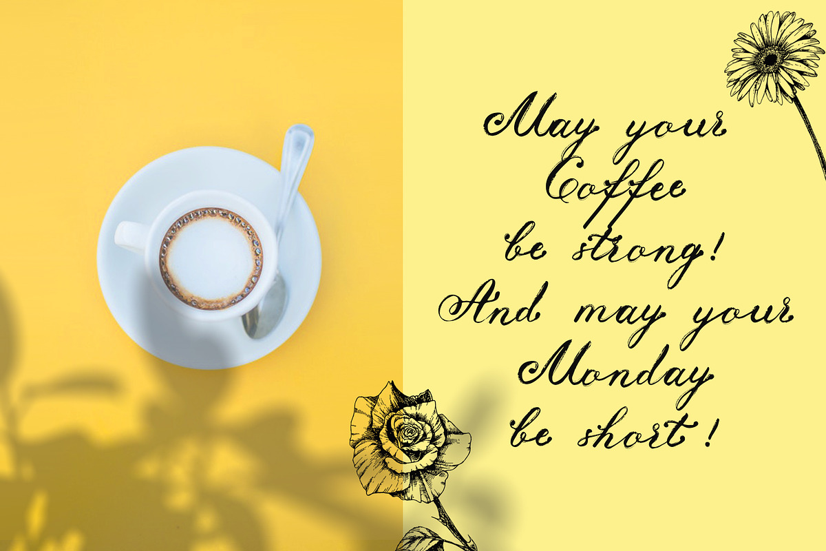 Delight Grunge Handwritten Font preview 7