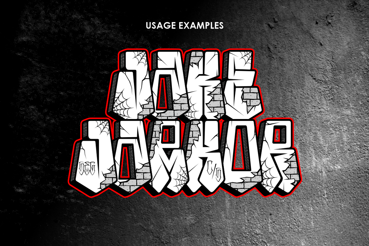 BLOCK LETTERS, a Decorative Illustration by jakejarkor (Photo 6 of 10)