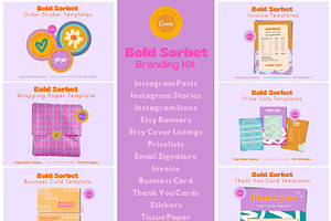 Bold Branding Bundle Canva Templates