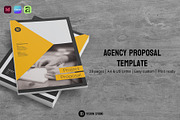 Agency Proposal Canva InDesign, a Brochure Template by ID Vision Studio (Thumbnail 1 of 16)