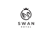 King Swan Logo, a Branding & Logo Template by yopie (Thumbnail 3 of 3)