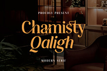 Chamisty Qaligh - Modern Serif