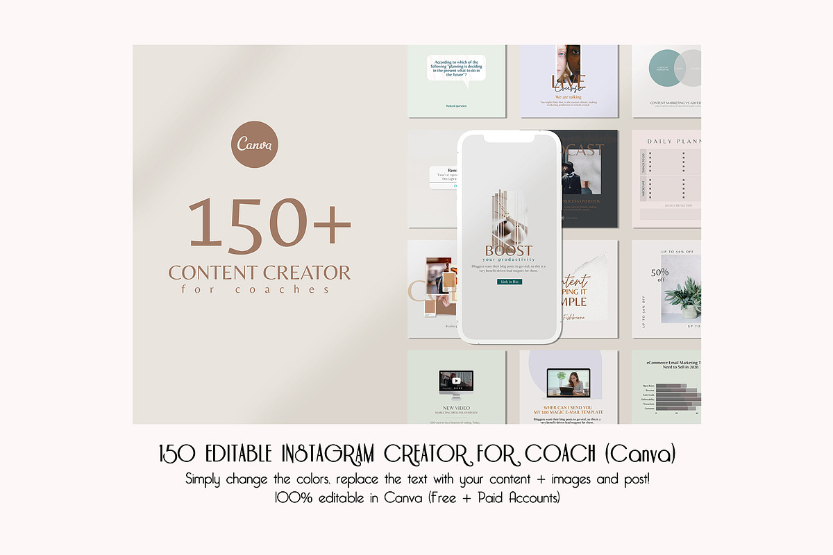 Coach Bundle 492 in 1 CANVA PS, a Social Media Template by goodesign (Photo 6 of 11)