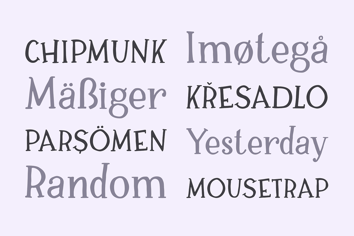 Paperboy | A Hand Drawn Serif Font preview 3