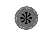 Crumpled Circle Paper Sticker Mockup, a Product Mockup by graphypix (Thumbnail 3 of 4)