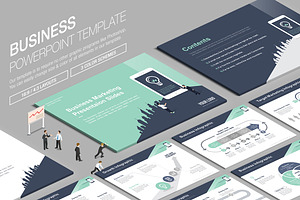 Business Powerpoint Template vol.12