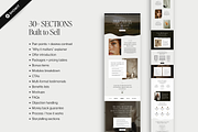Showit Sales Page Template | Bergamo, a Websites & App Template by Designorina (Thumbnail 3 of 8)