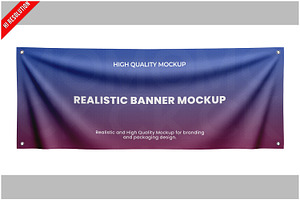 Marketing Banner Mockup, a Product Mockup by Bruno's Shop