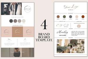 Modest Brand & Mood Board Templates