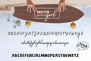 Skater Girl Font Duo, a Script Font by Digital Ink (Thumbnail 10 of 10)