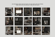 Interior Design Instagram Bundle III, a Social Media Template by Instprofi | Studio Estimo (Thumbnail 21 of 49)