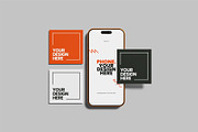 Instagram Post Mockup(Scene Creator), an iPhone Mockup by Graphiculon (Thumbnail 11 of 11)
