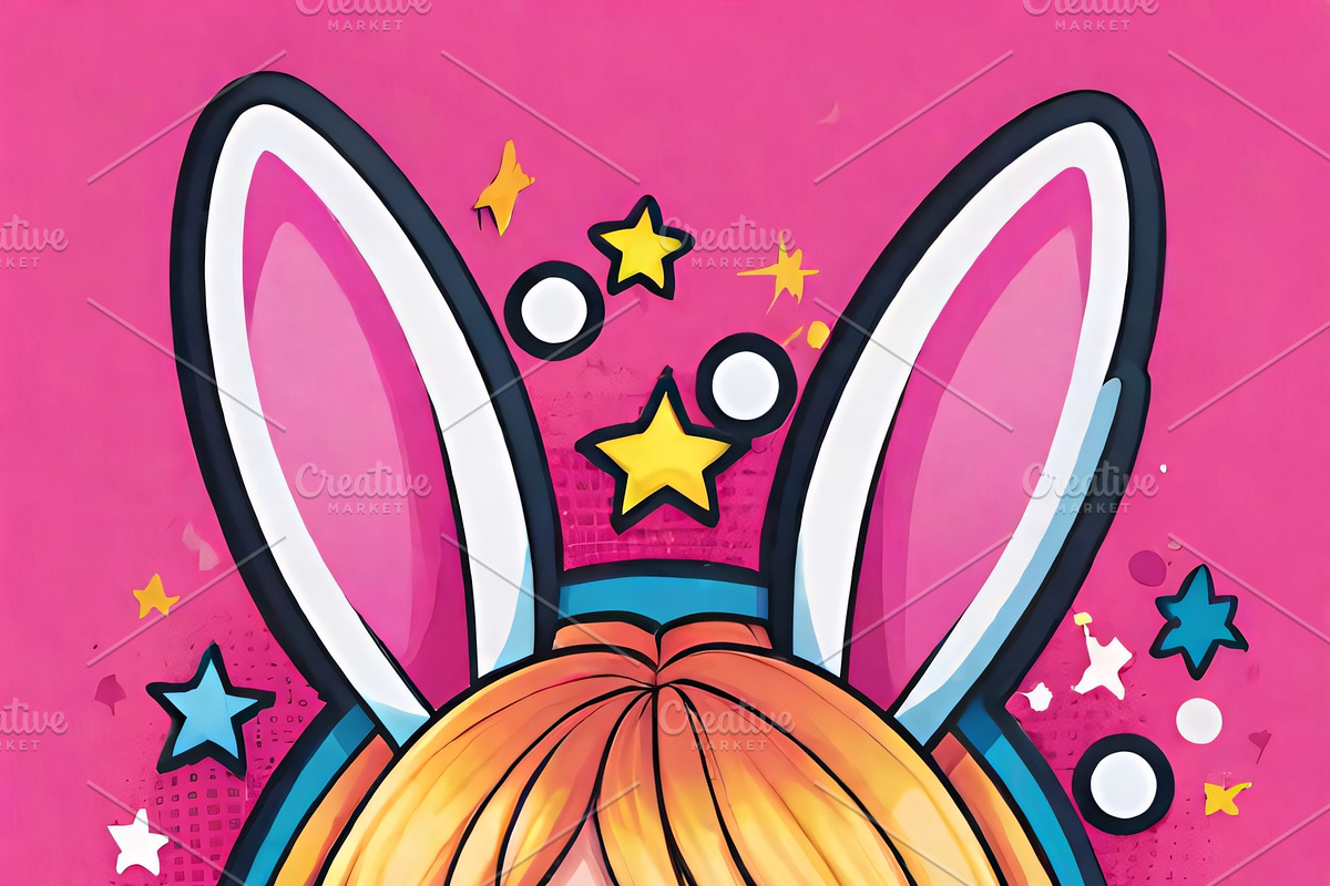 Bunny Girl Power Pack, an Illustration by ETARA by Mea Hau (Photo 7 of 11)