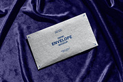 Envelope Mockup on Velvet Fabric, a Product Mockup by Design Squad (Thumbnail 2 of 5)