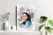 Hand Watercolor Painting Effect, an Action Add-On by Photoshop Action (Thumbnail 10 of 13)