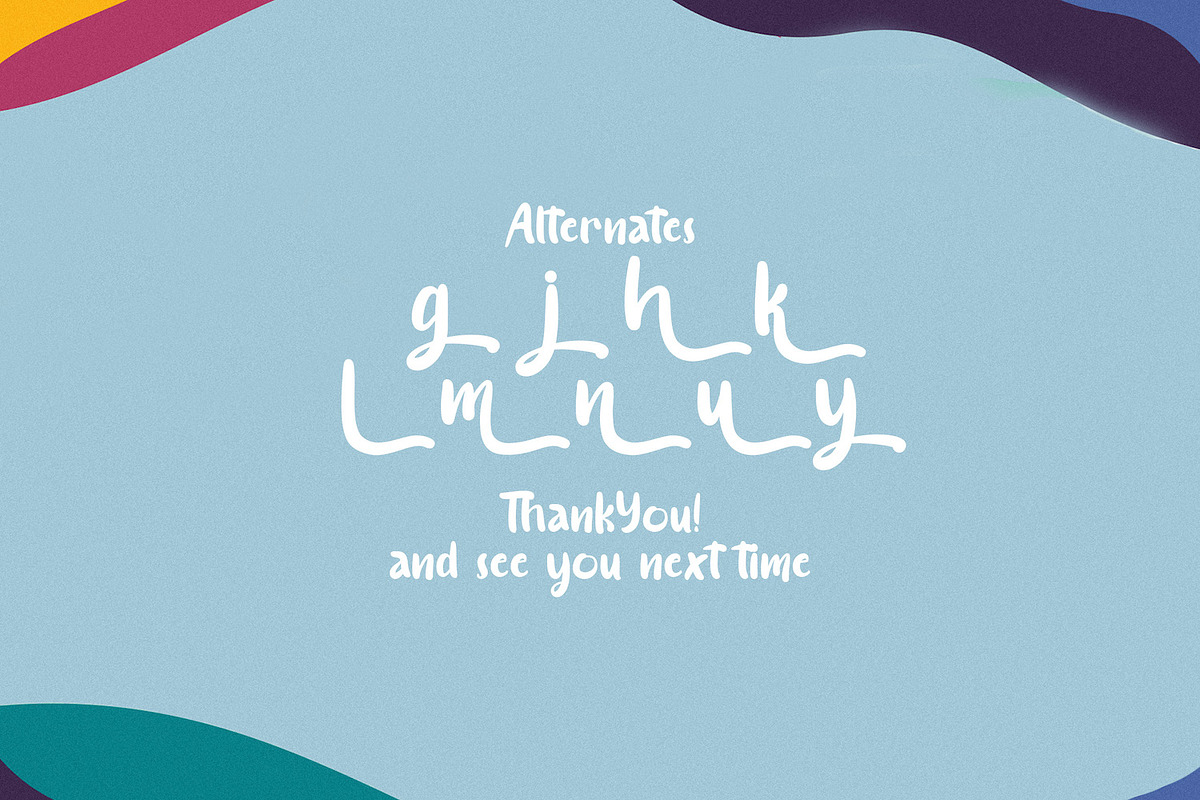 Sugano - Handwritten Font, a Script Font by StringLabs (Photo 13 of 14)