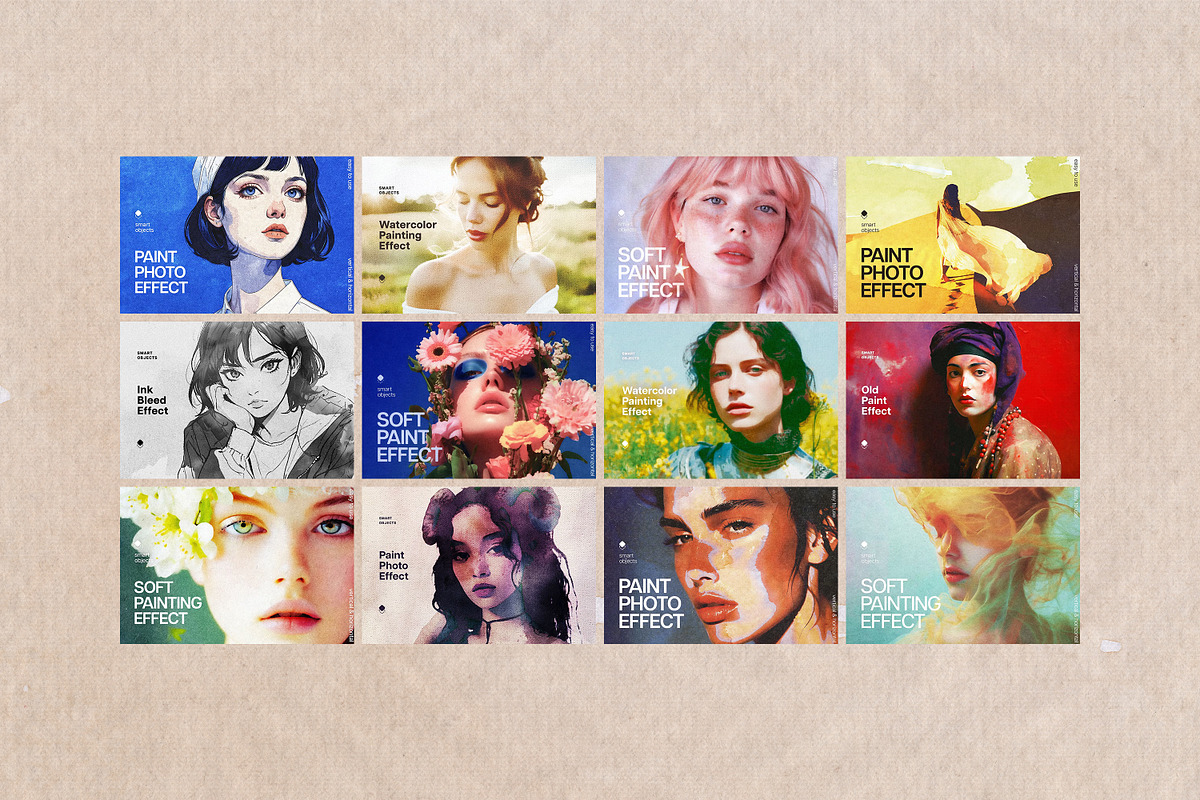Watercolor Paint Photo Effect Bundle, a Layer Style Add-On by pixelbuddha.net (Photo 2 of 14)