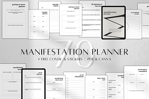 Manifestation Planner Printable