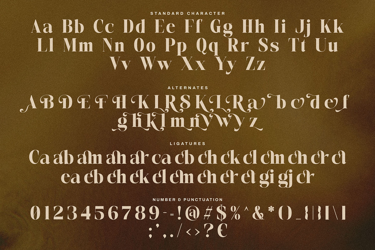 Camolie - Elegant Serif Font, a Serif Font by Jimoji (Photo 7 of 7)