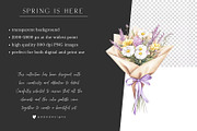 Spring Is Here. Purple Edition., a Seasonal Illustration by PeDe Designs (Thumbnail 8 of 14)