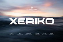 Xeriko | Futuristic Font