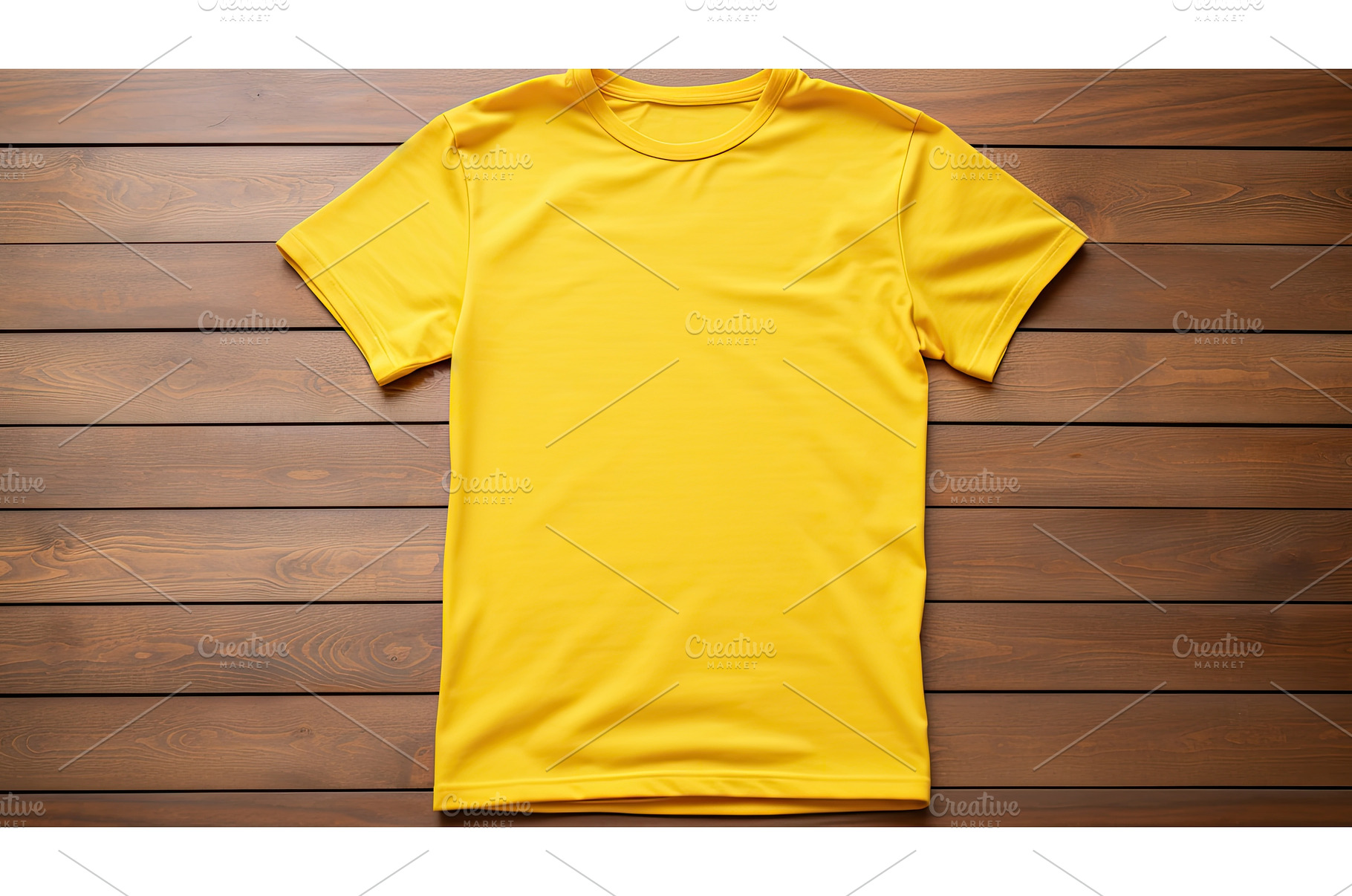 t yellow blank t-shirt ai generated, a Beauty & Fashion Photo by pikepicture