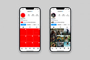 Instagram Template Mockup PSD, a Social Media Template by Dilshod Sobirov (Thumbnail 8 of 19)
